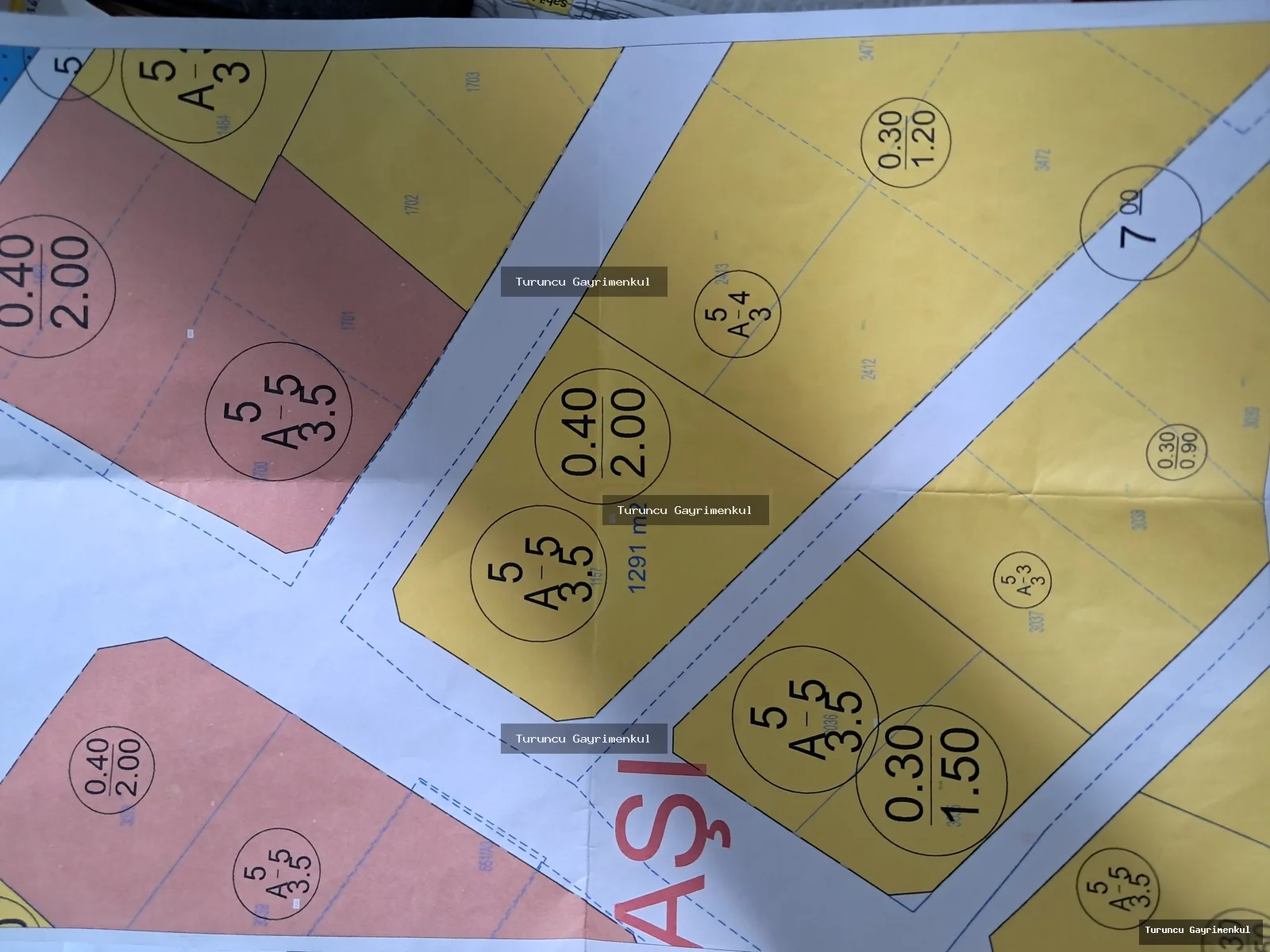 SUBAŞI MAHALLESİNDE SATILIK ARSA 1509 M2 fotoğraf 7