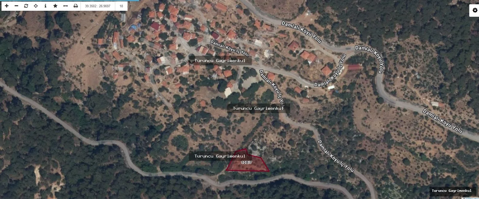 BALIKESİR BURHANİYE SARILAR MAHALLESİ KÖYİÇİNDE SATLIK ARSALAR fotoğraf 2