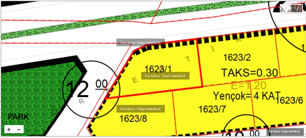 ODABAŞI MAHALLESİNDE KİRALIK 666 M2 PARSEL fotoğraf 3