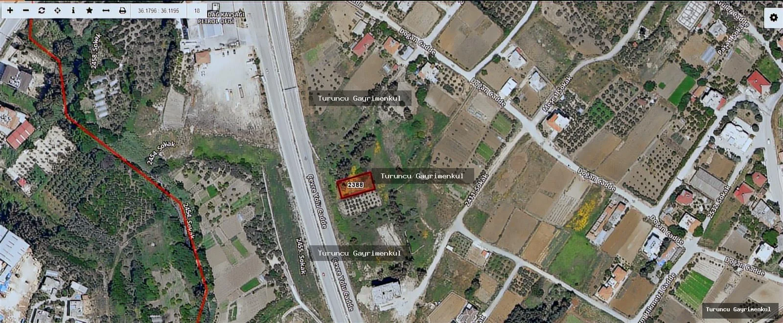 SUBAŞI MAHALLESİNDE KİRALIK 542 M2 ARSA fotoğraf 7