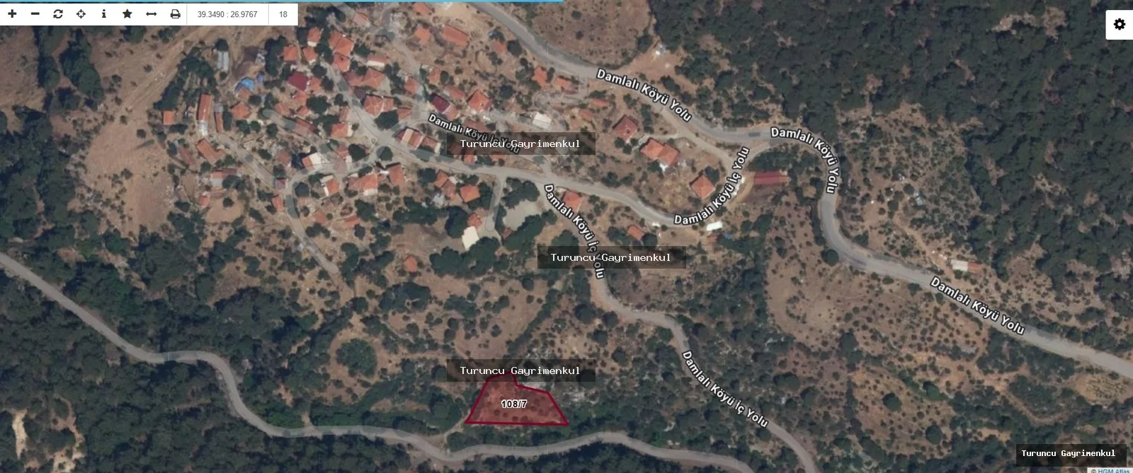 BALIKESİR BURHANİYE SARILAR MAHALLESİ KÖYİÇİNDE SATLIK ARSALAR fotoğraf 3