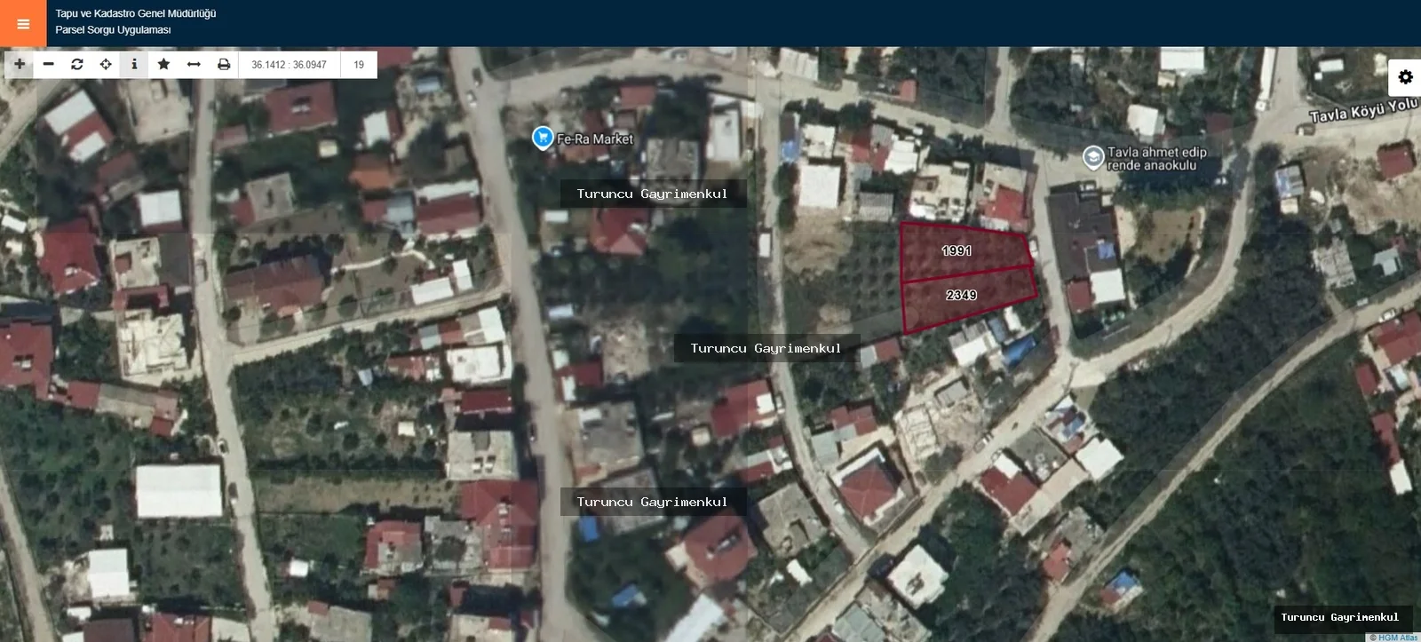 TAVLA MAHALLESİNDE OKUL YANINDA SATILIK 755 M2 LÜKS PARSEL fotoğraf 4