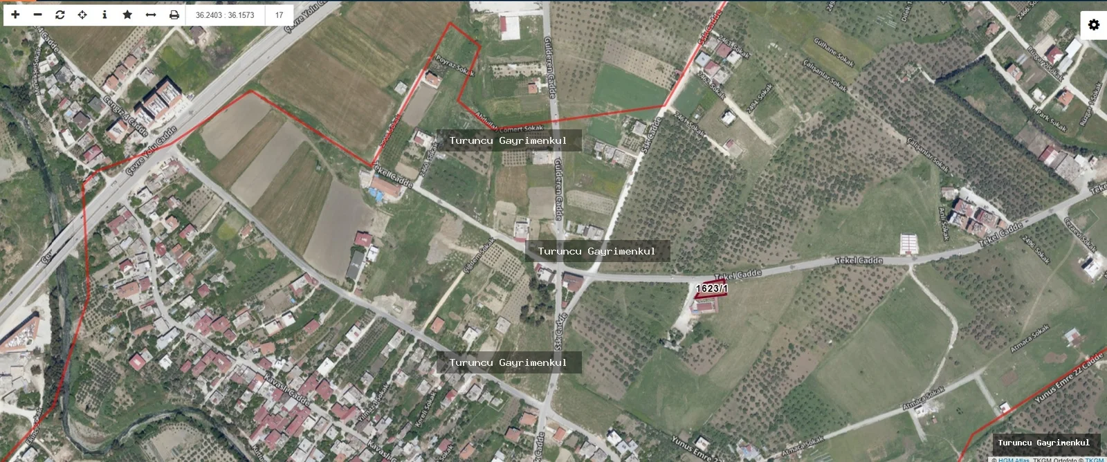 ODABAŞI MAHALLESİNDE KİRALIK 666 M2 PARSEL fotoğraf 2