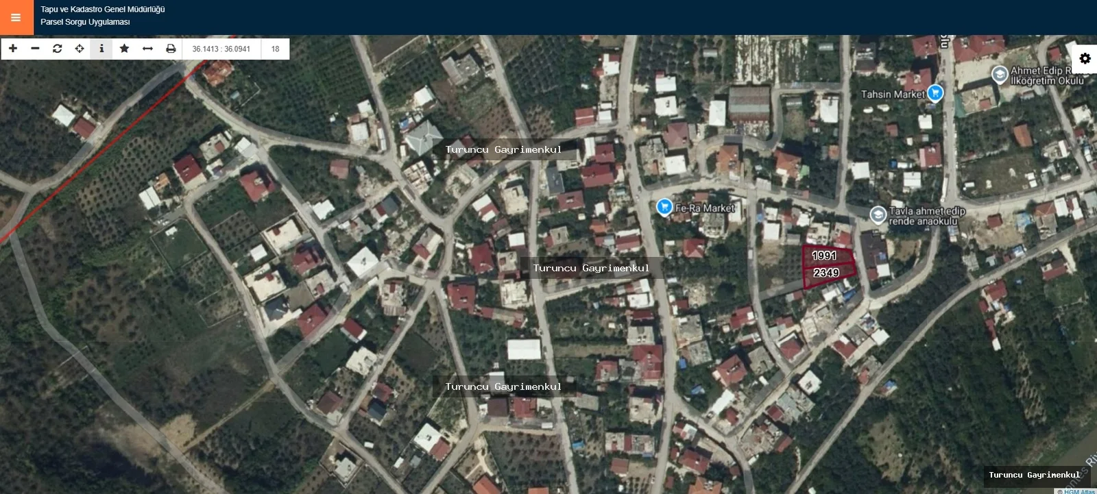TAVLA MAHALLESİNDE OKUL YANINDA SATILIK 755 M2 LÜKS PARSEL fotoğraf 2